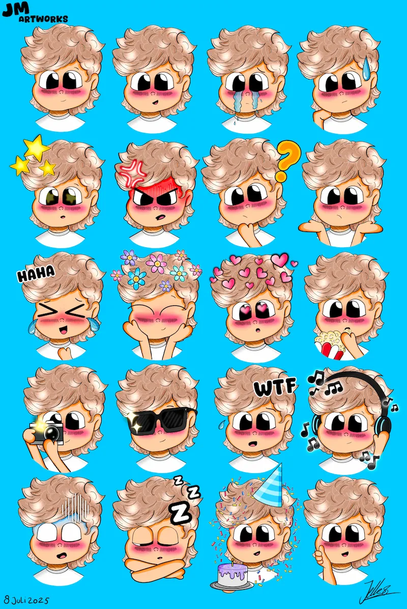 Twitch Emotes - Complete set (30 emotes) - foto 2