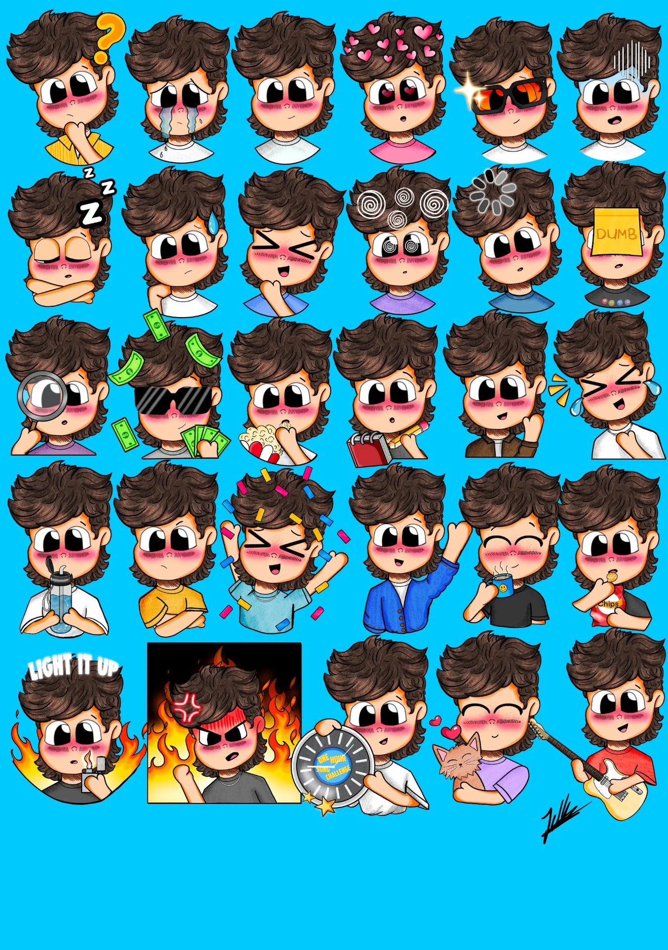 Twitch Emotes - Instapset (3 emotes)